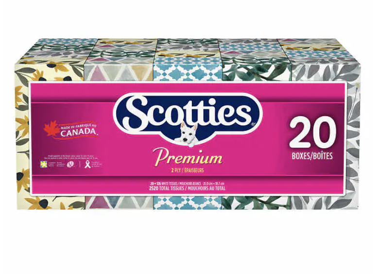 Scotties 面巾纸减5元