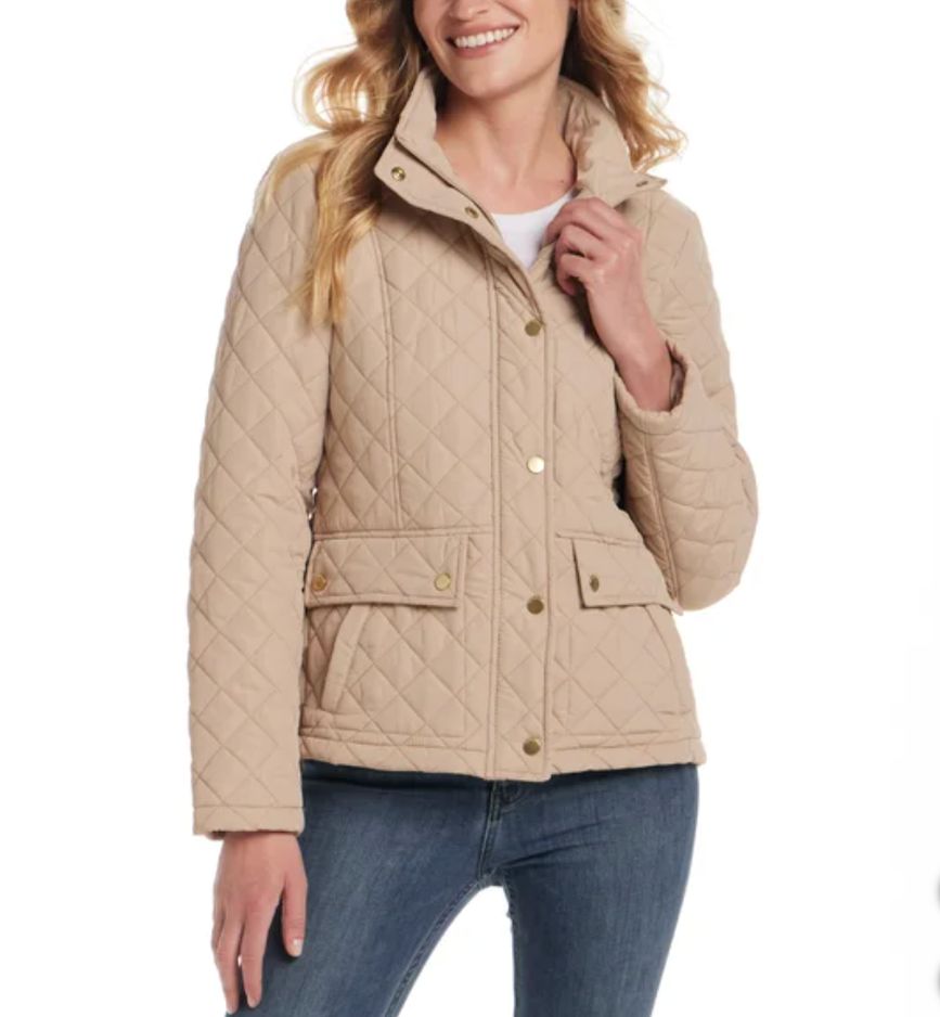 女士防风保暖工装夹克