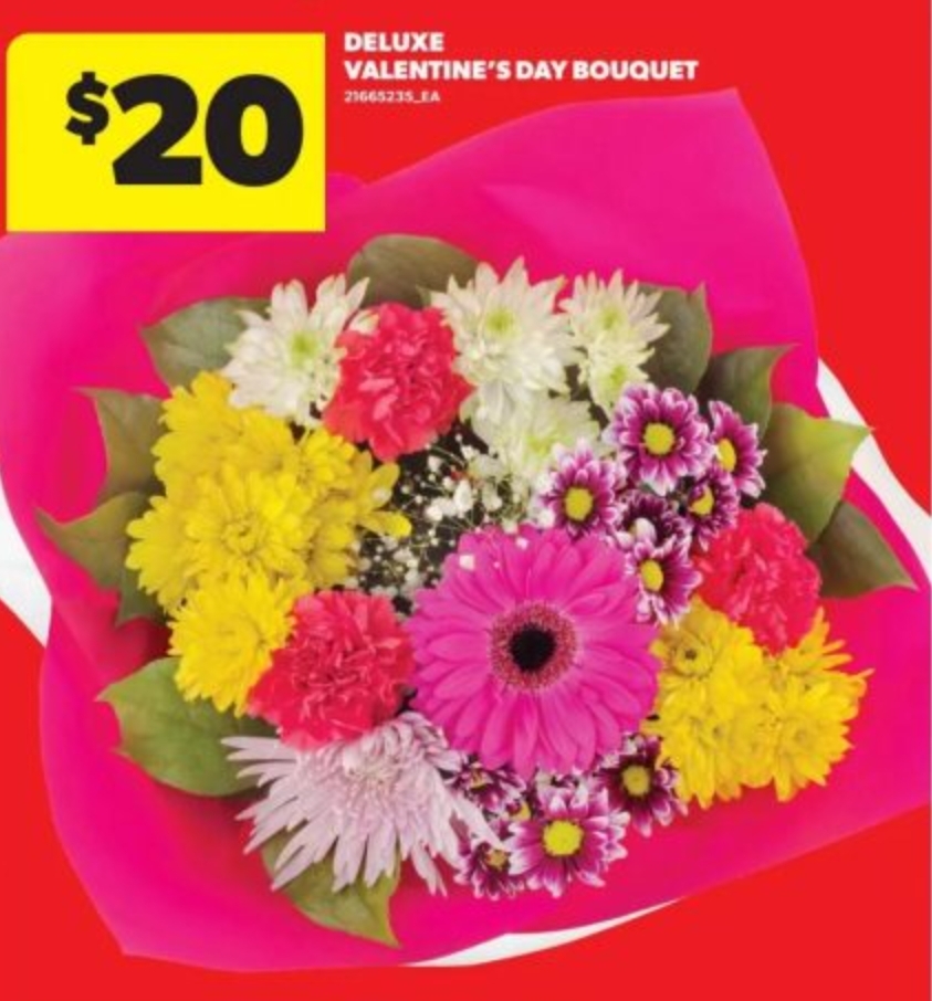 情人节花束特价20元