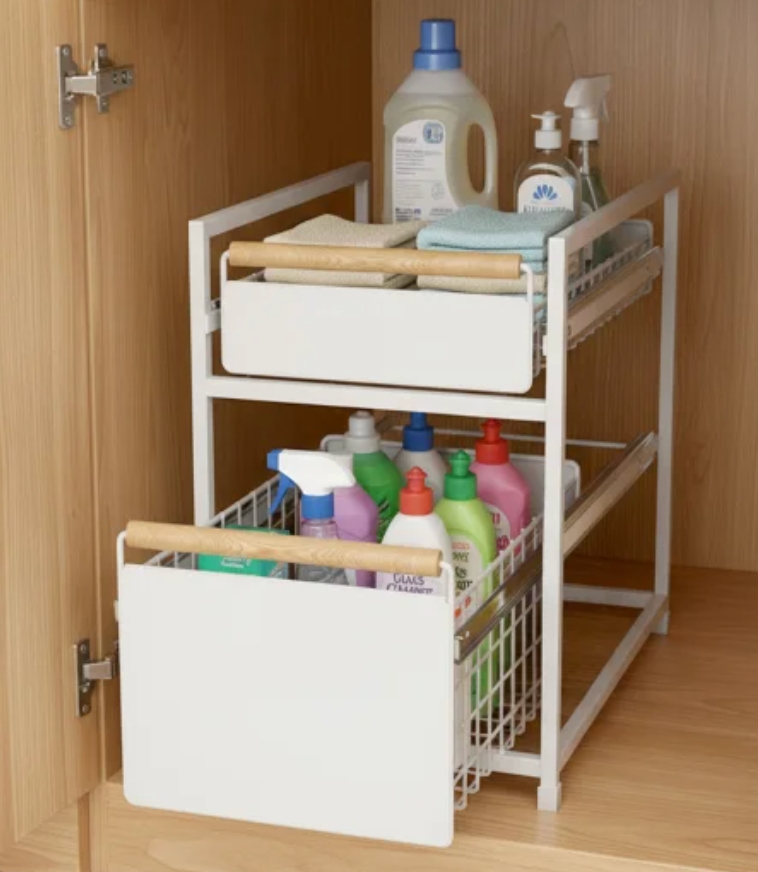 Mesa 双层抽屉式收纳架