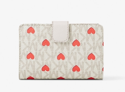 MK心型印花钱包$51.60