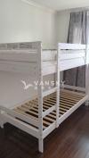 免费 自取 白色 高低床(IKEA)  