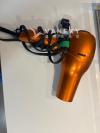 Conair InfinitiPRO 1875W 吹风机 - 金属橙色