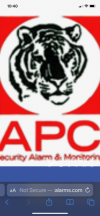 专职APC亚洲保安台防盗报警与监控摄像保安台Alarm